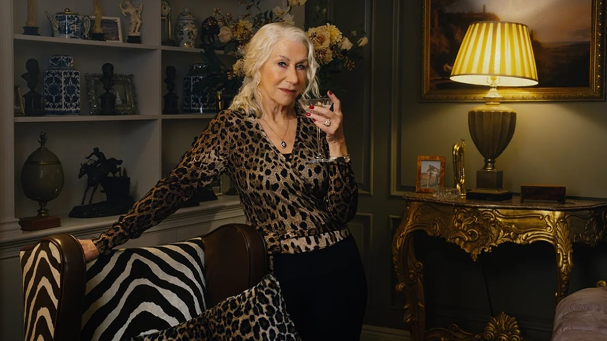 Pierce Brosnan, Helen Mirren e Tom Hardy reunidos em foto oficial de elenco de Terra da Máfia