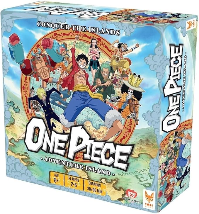 One Piece Adventure Games Reúnem o Jogo de Tabuleiro dos Chapéus de Palha.