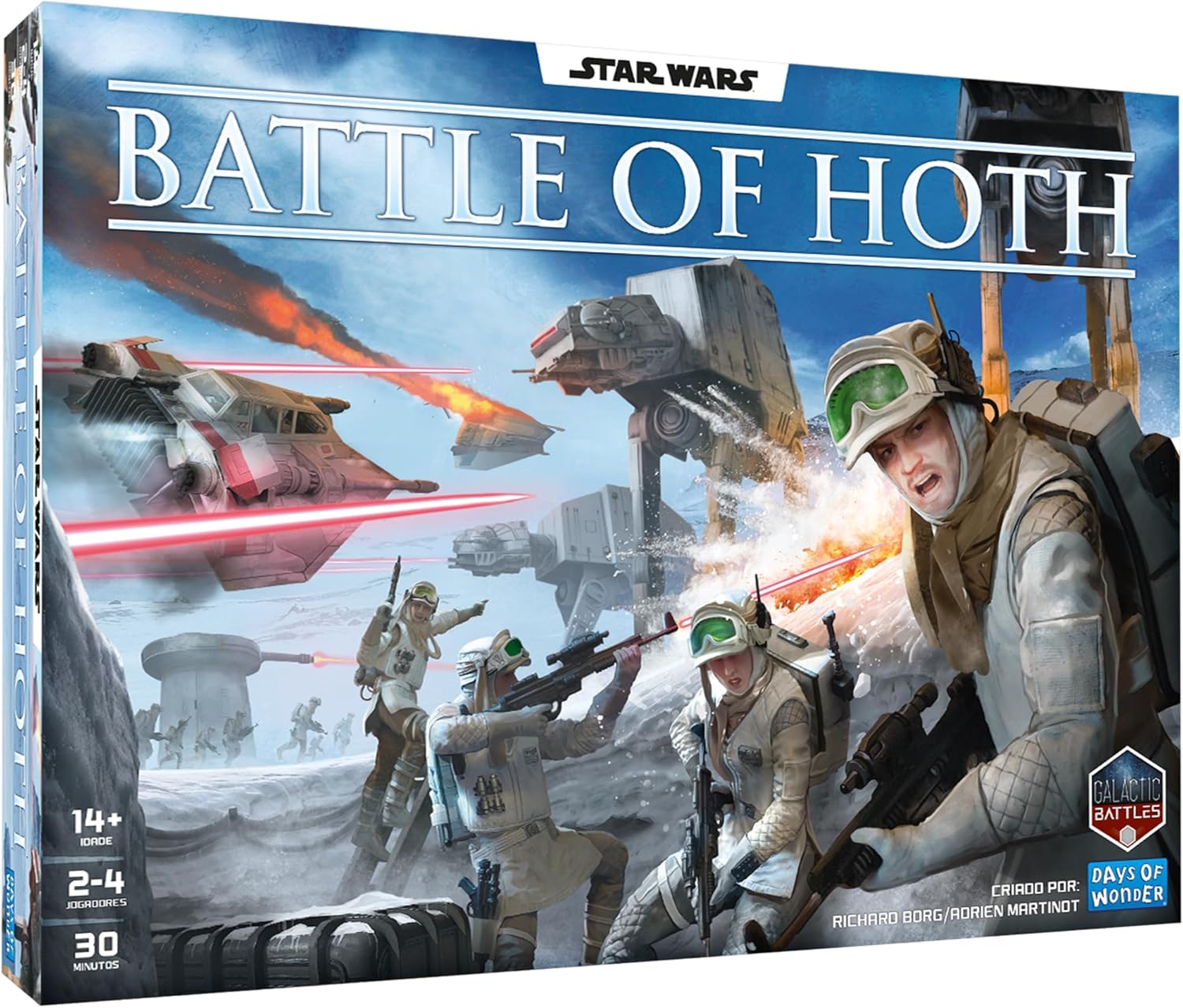 Asmodee Star Wars: Jogo de Tabuleiro Batalha de Hoth