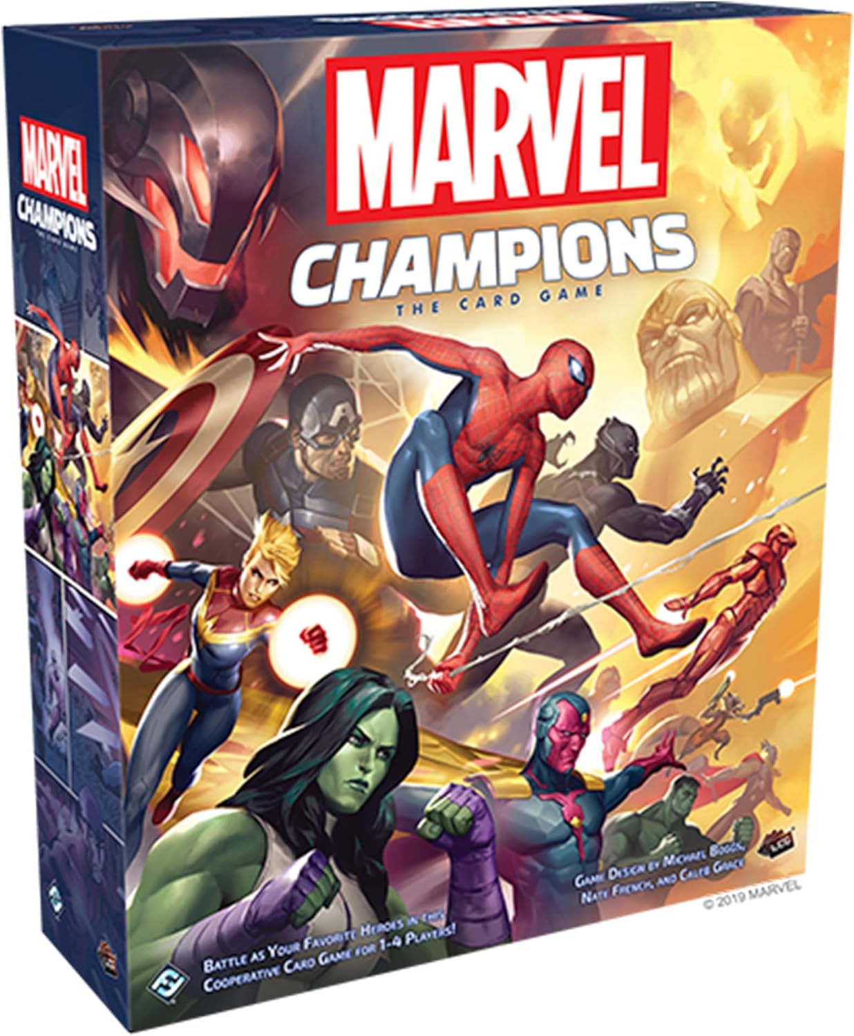 Asmodee Marvel Champions The Card Game (Conjunto Básico)