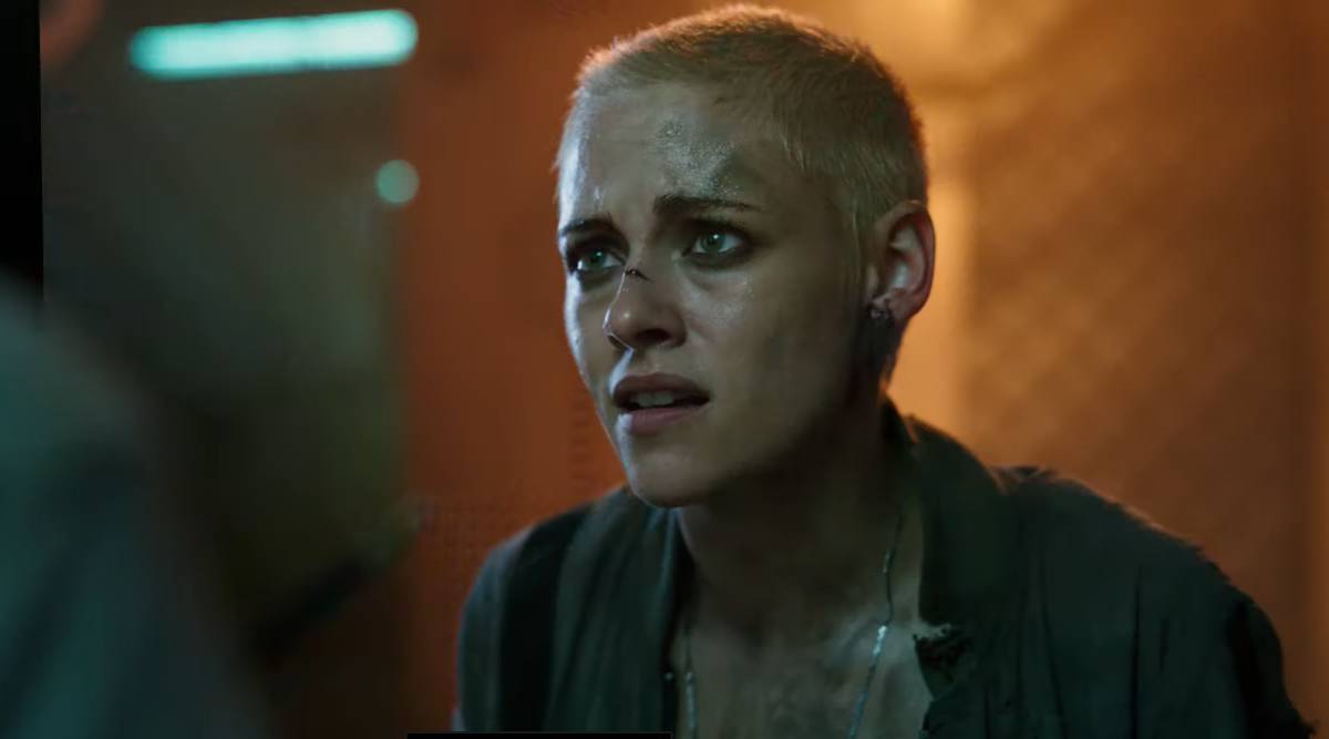 Liz Hannah em evento de cinema, destaque para a roteirista e co-showrunner de O Deus da Floresta