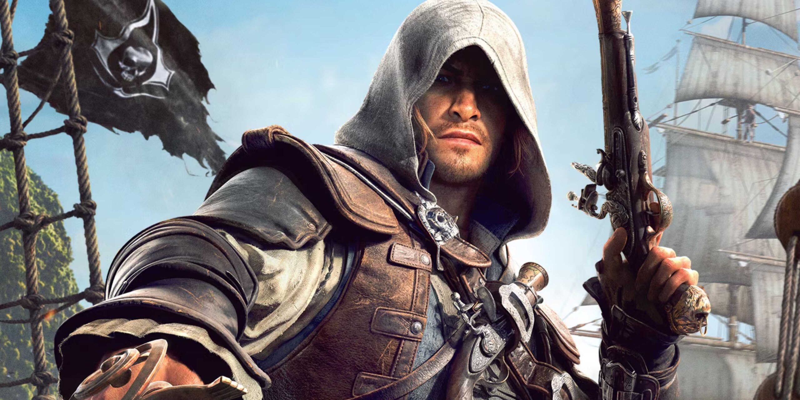 Arte principal remasterizada de Assassin's Creed Black Flag