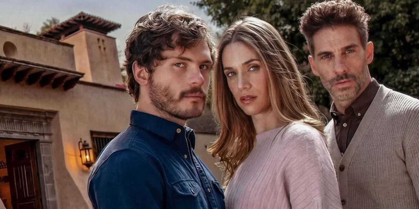 Barbara com seu noivo e o filho dele em Between Father and Son (1)