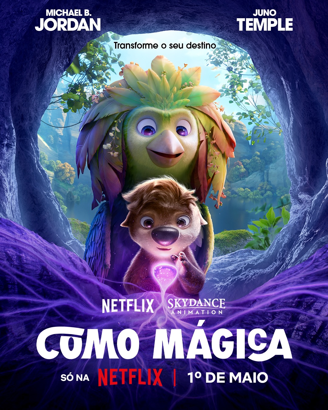 Como Mágica na Netflix — pôster oficial
