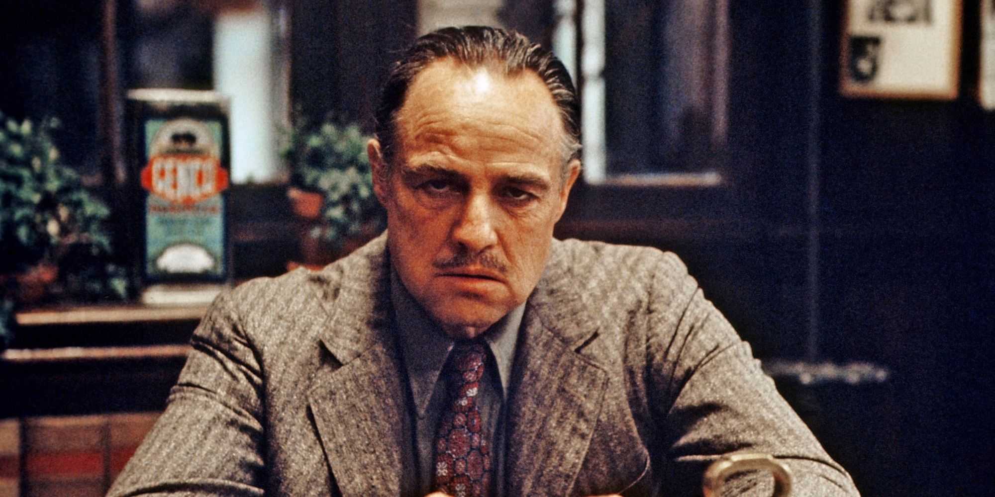 Marlon Brando em The Godfather 1972