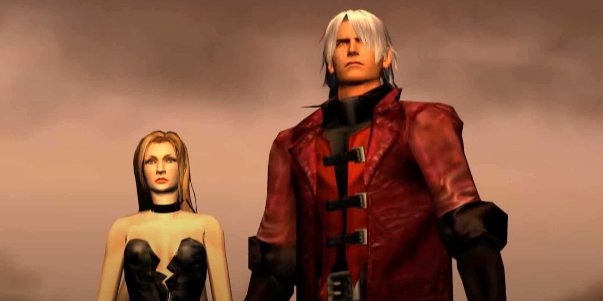 Dante e Trish em Devil May Cry