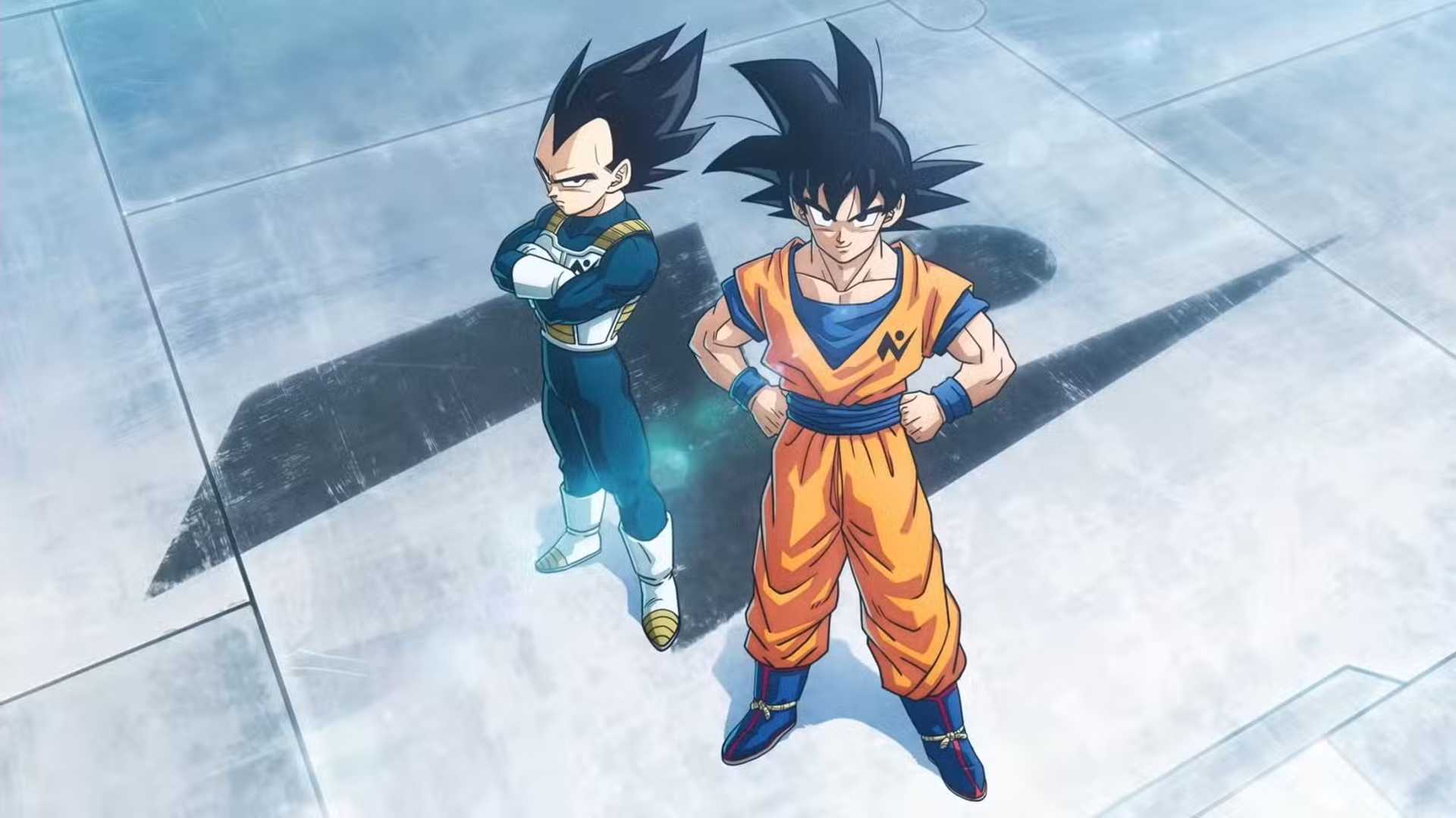 Goku e Vegeta em Dragon Ball Super The Galactic Patrol