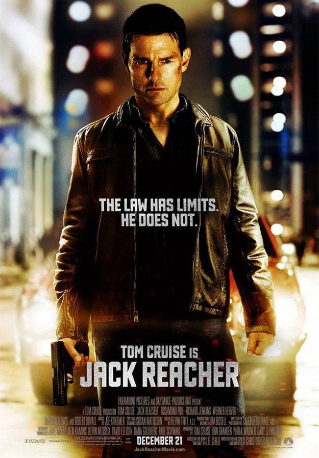 Jack Reacher volta ao Top 10 da Paramount+ no streaming — pôster oficial