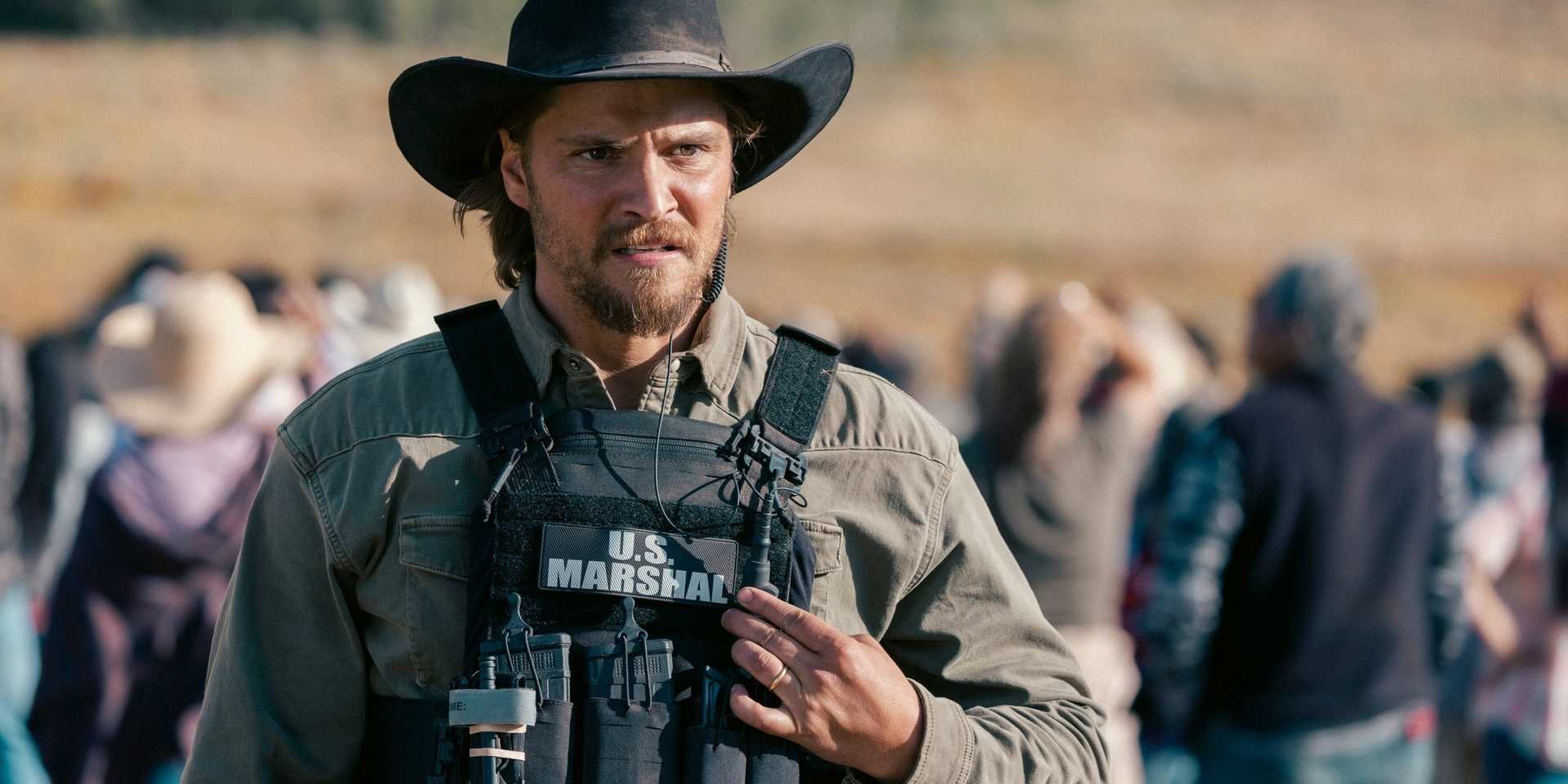 Luke Grimes como Kayce Dutton em Marshals