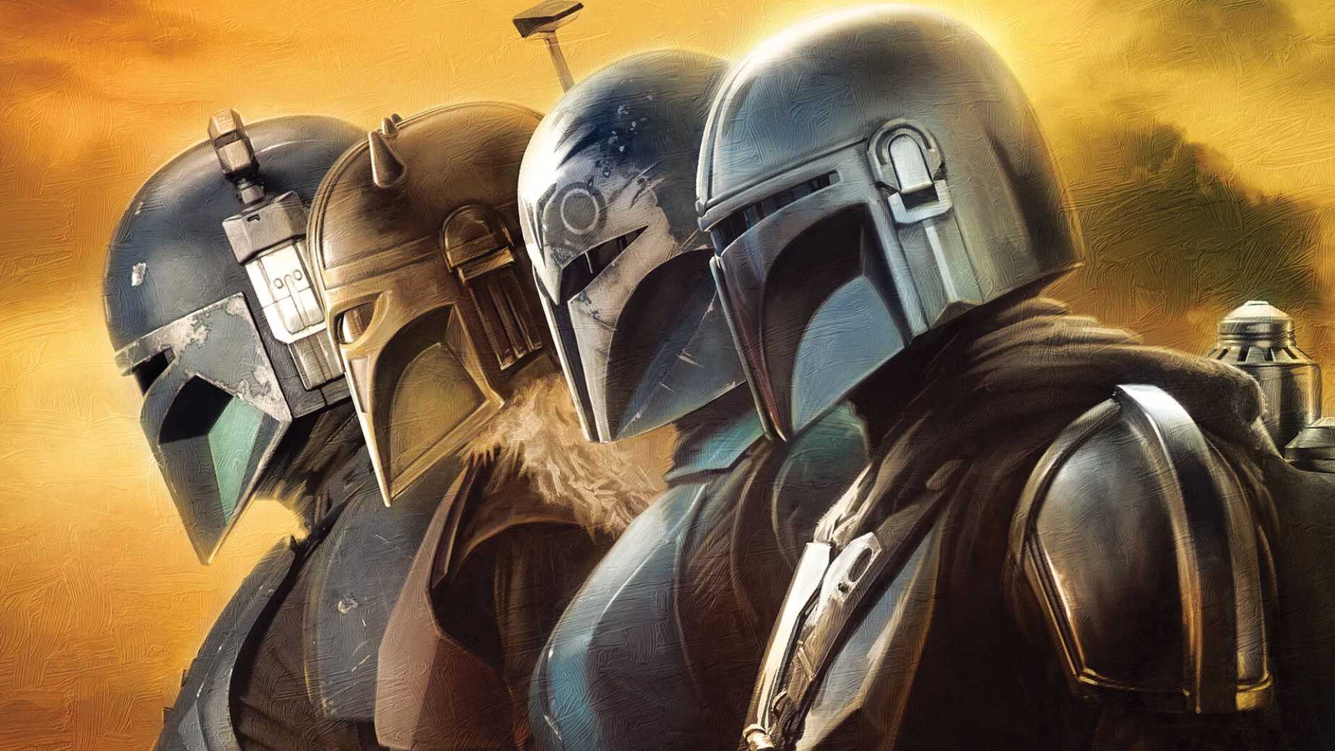 Poster de Star Wars dos Mandalorianos
