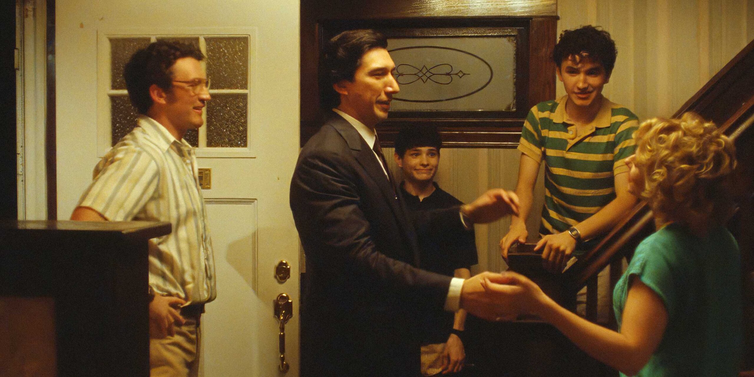 O elenco de Paper Tiger: Miles Teller, Adam Driver e Scarlett Johansson
