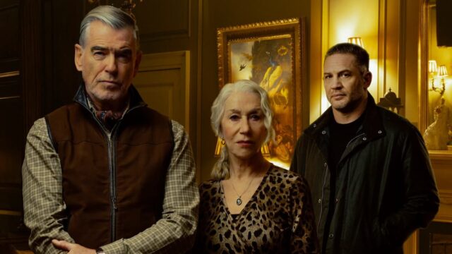 Helen Mirren brigou com Tom Hardy em Terra da Máfia?