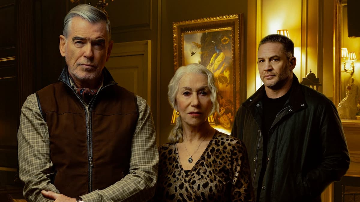 Helen Mirren brigou com Tom Hardy em Terra da Máfia?