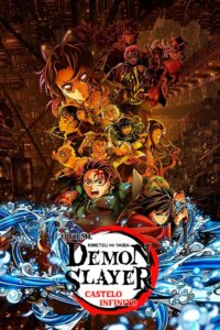 Demon Slayer: Kimetsu no Yaiba Castelo Infinito - poster