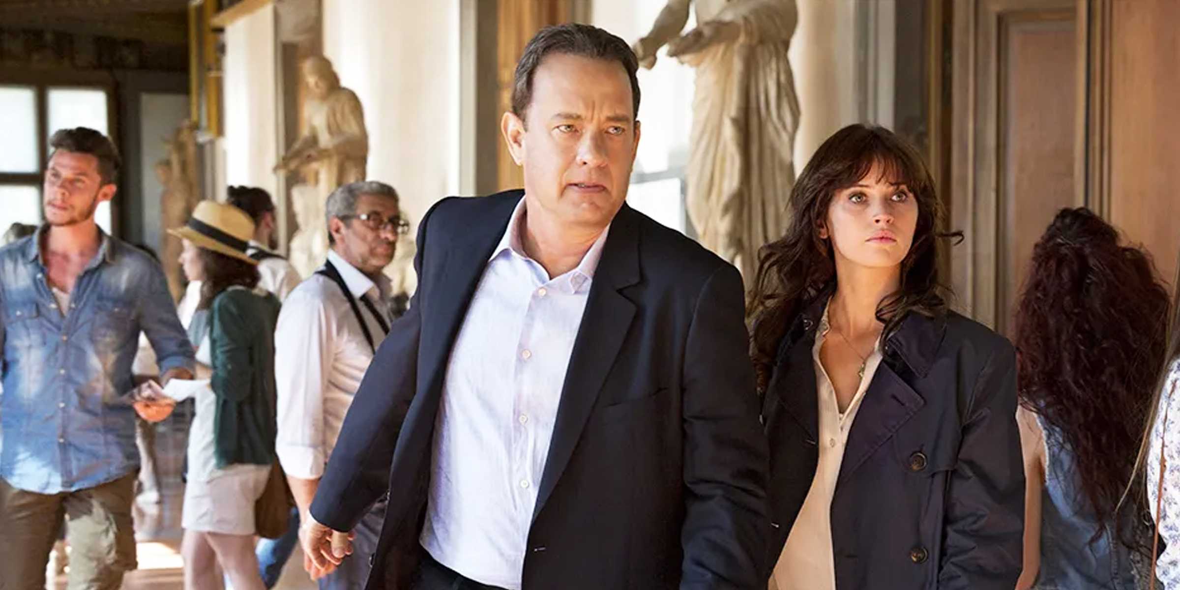 Tom Hanks e Felicity Jones em Inferno