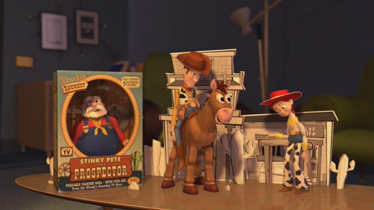 Buzz Lightyear e Imperador Zurg em cena que remete a Star Wars em Toy Story 2