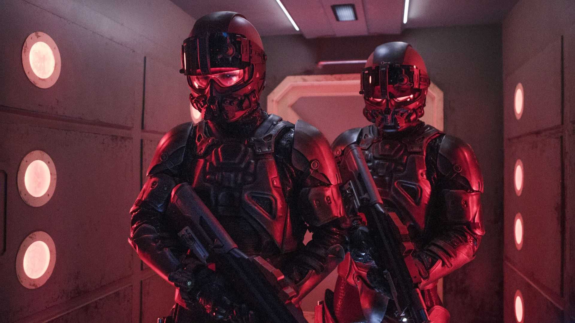 Jim e Amos em The Expanse