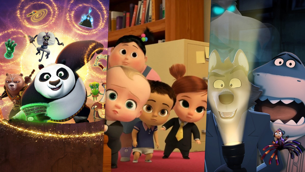 DreamWorks anuncia 4 novas séries animadas para Netflix entre 2026 e 2028
