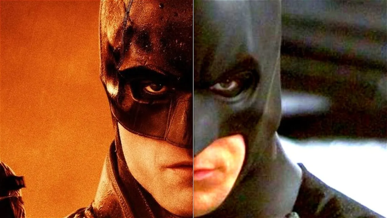 Versões de Batman de Robert Pattinson e Christian Bale
