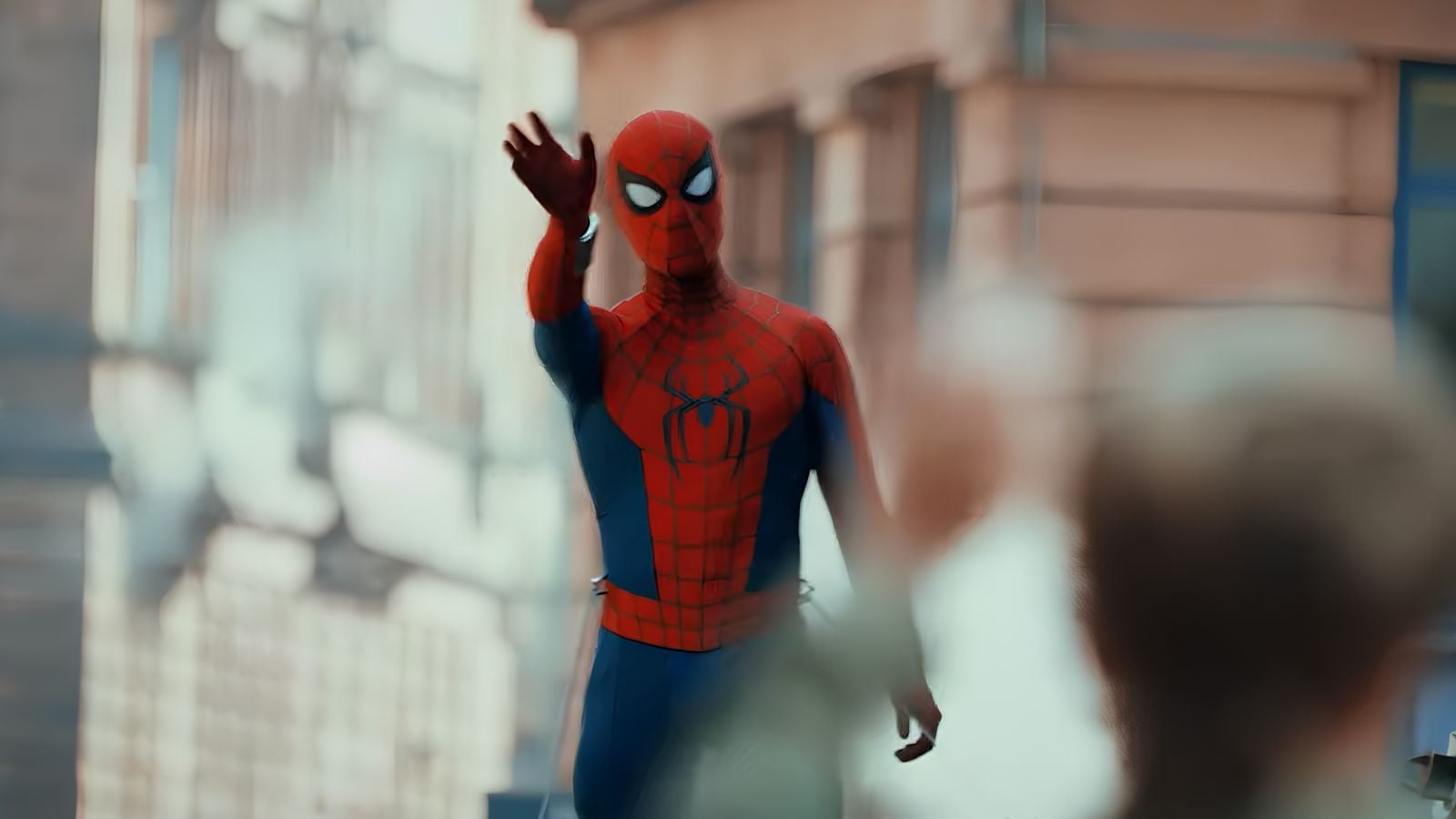teaser de bastidores de Homem-Aranha Um Novo Dia