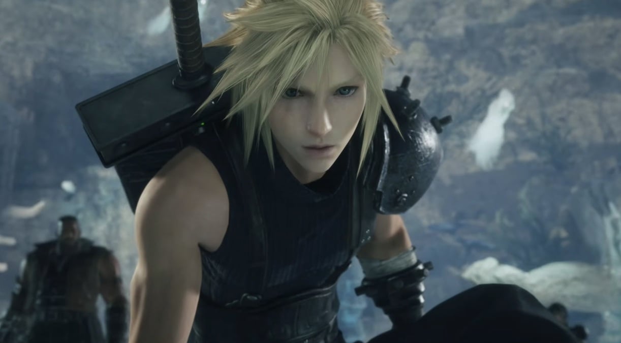 Montagem comparando Final Fantasy VII Remake, Rebirth e Revelation, com foco na evolução da exploração e do mapa