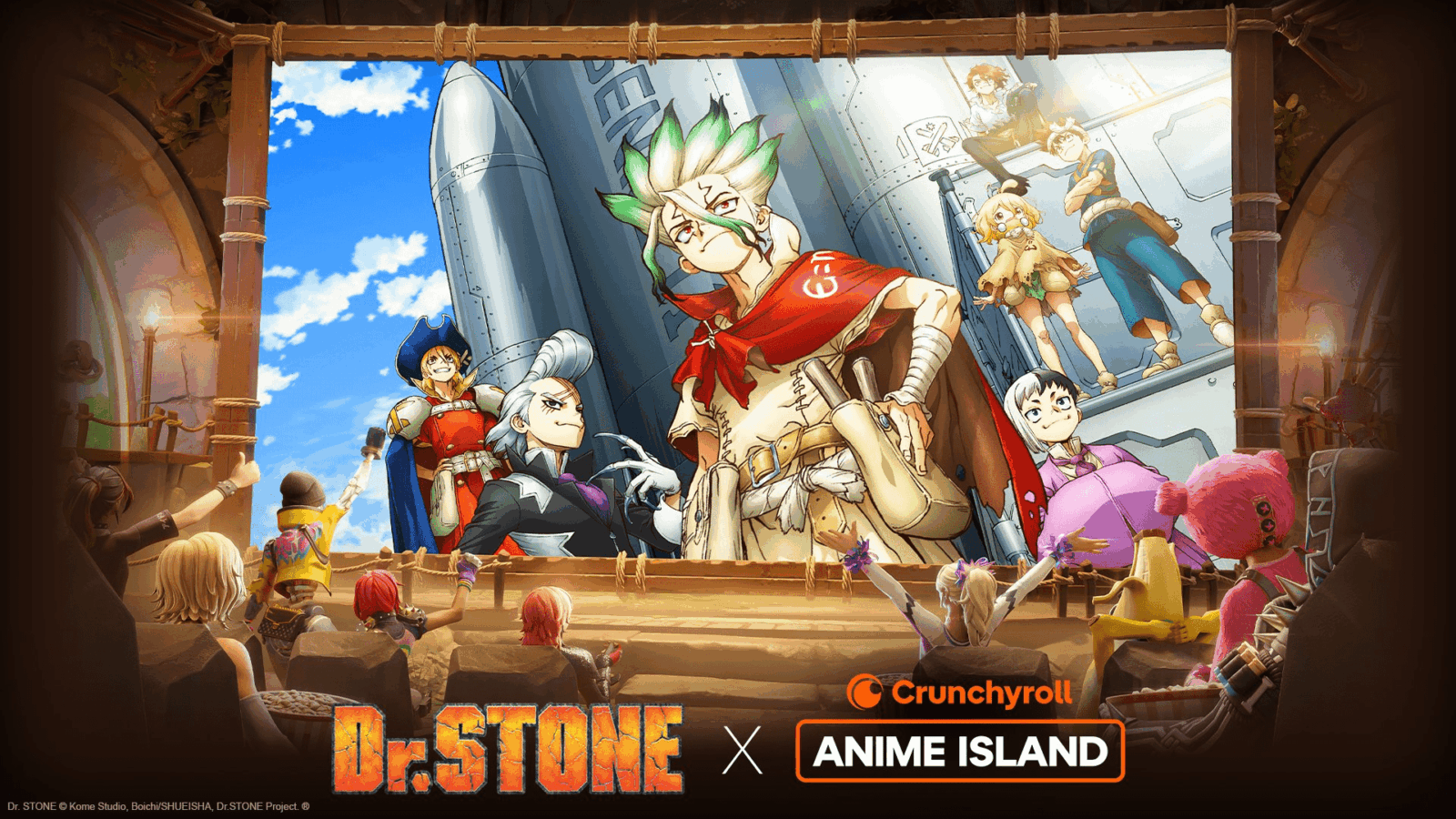 Dr. Stone no Fortnite? Crunchyroll abre ilha limitada