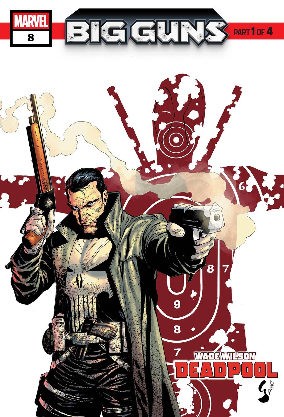 Big Guns põe Deadpool na mira do Justiceiro — foto de divulgação