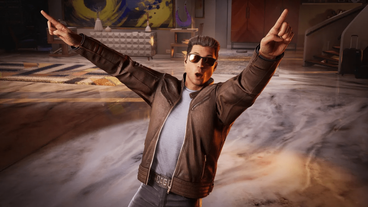 Montagem comparando Johnny Cage clássico dos jogos com a versão cinematográfica de Karl Urban