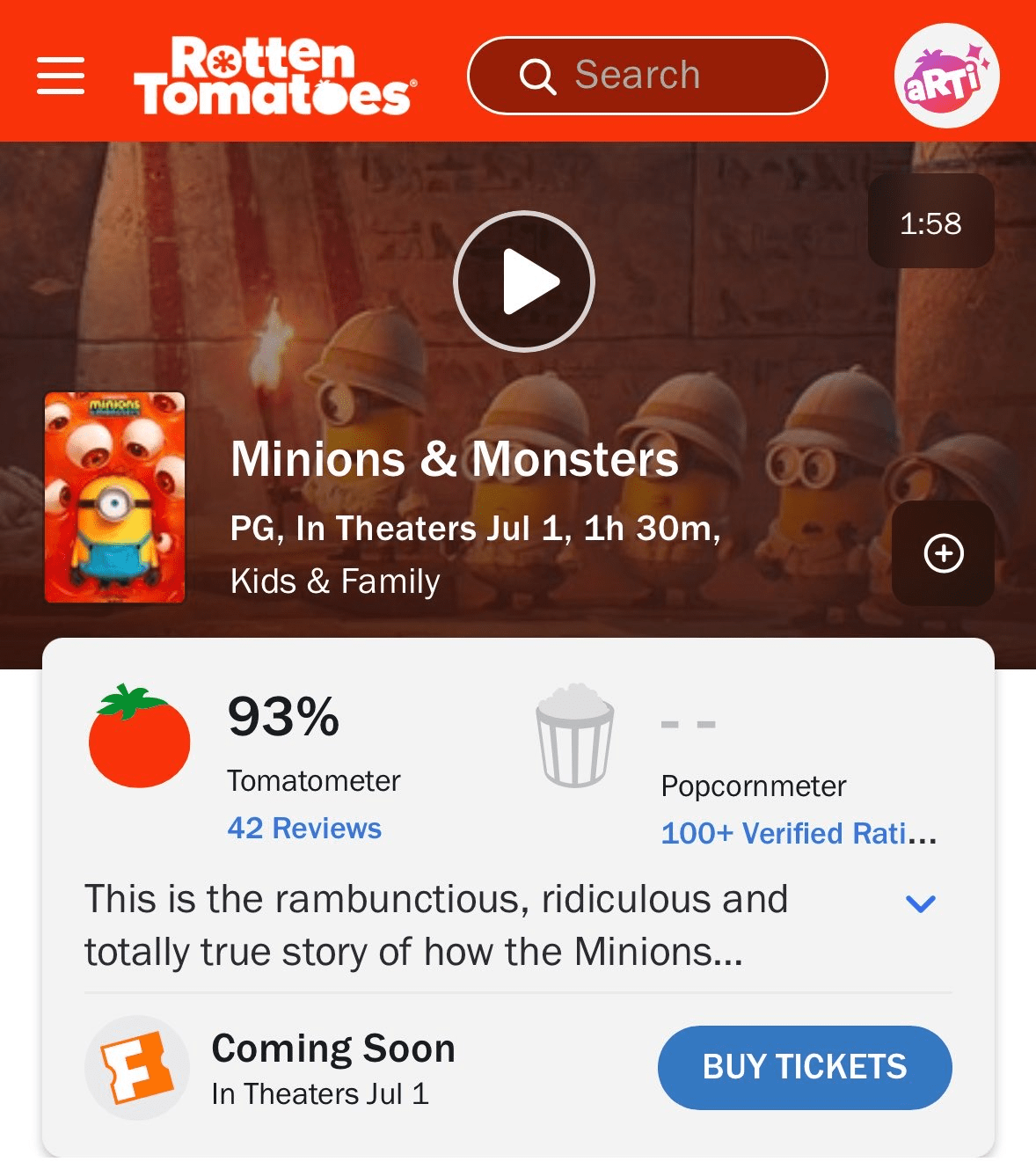 Cena de Minions & Monstros mostrando os personagens em um set de filmagem inspirado na Hollywood dos anos 1920