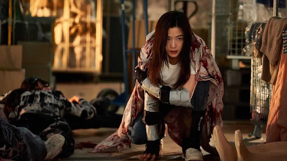 Foto oficial do elenco principal de Colony com Jun Ji-hyun, Ji Chang-wook e Koo Kyo-hwan