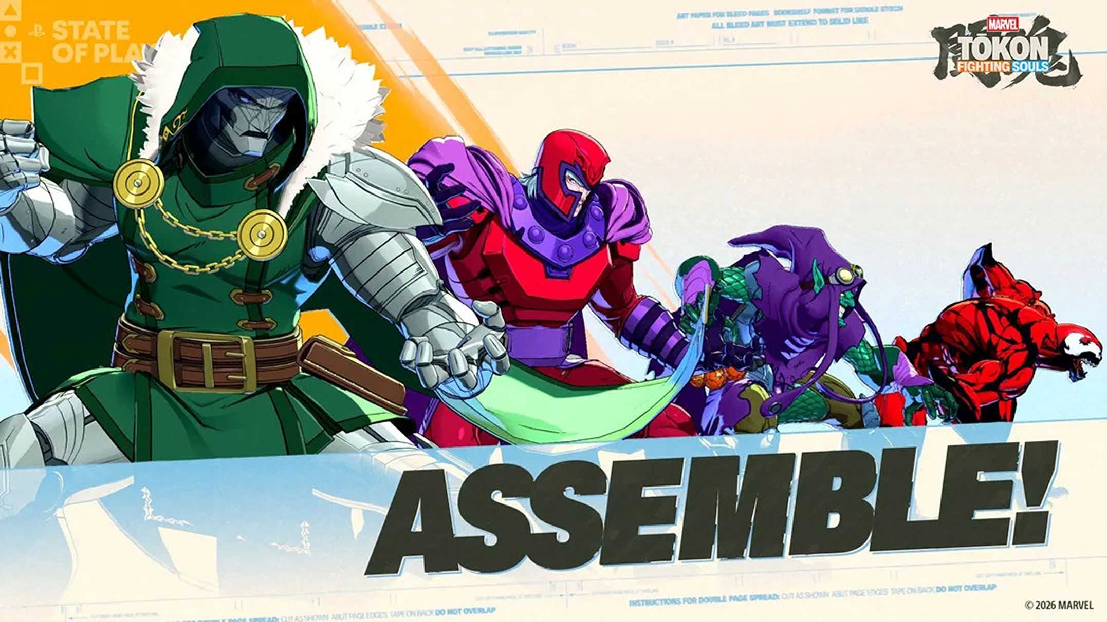 Magneto, Green Goblin, Carnage in MARVEL Tōkon: Fighting Souls