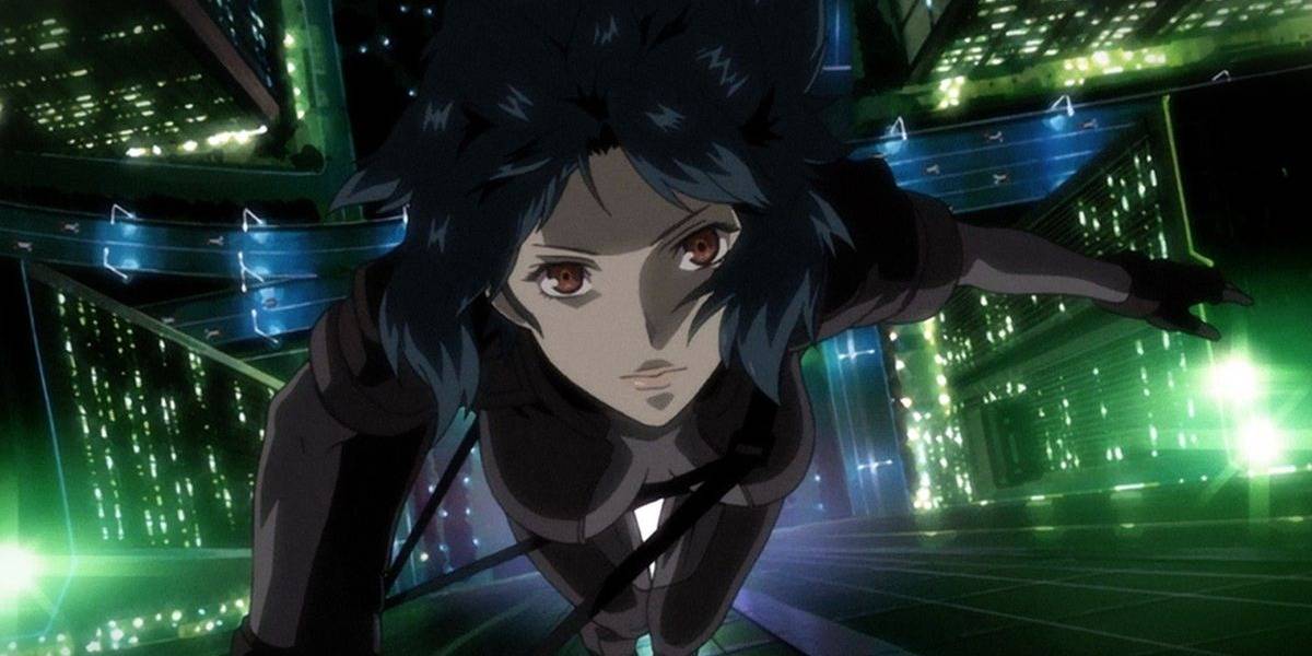 Montagem com o mangá original de 1989 e versões animadas clássicas da franquia Ghost in the Shell