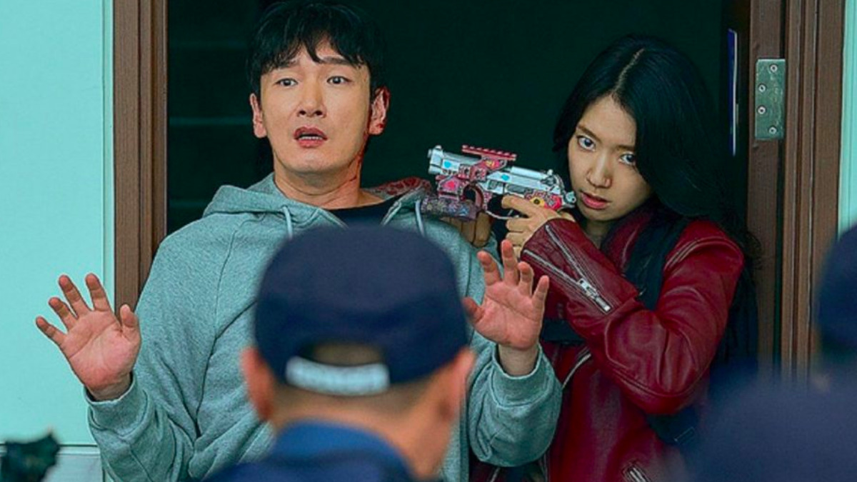 Elenco principal de O Mito de Sísifo reunido em pôster oficial da série coreana