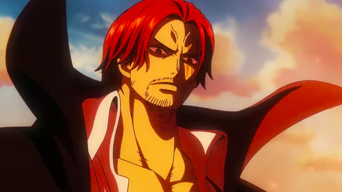 Sword se transformando em Cérbero no episódio 1168 de One Piece, cena de ação com o cão de três cabeças