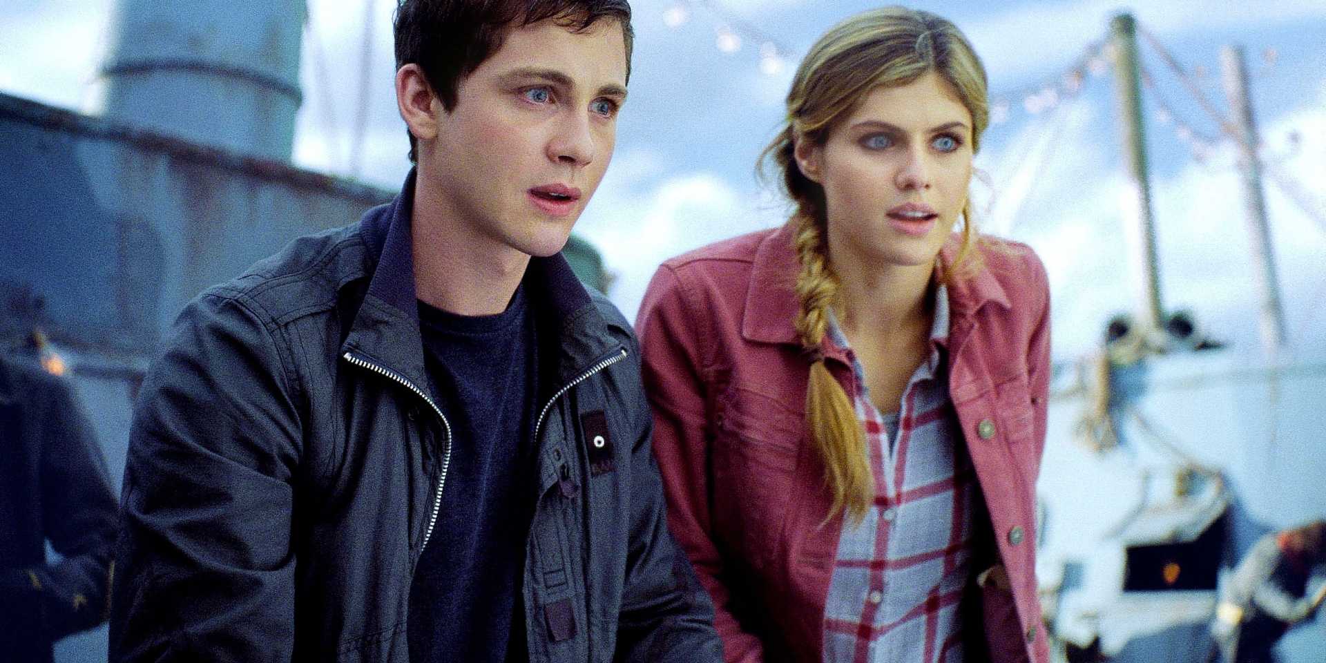 Uma cena de um dos filmes de Percy Jackson.