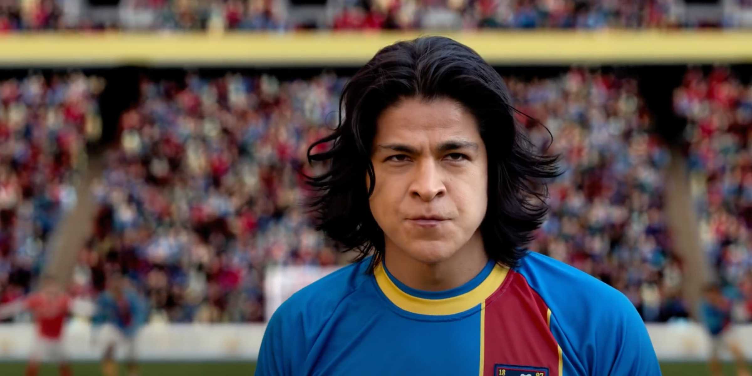 Cristo Fernández como Dani Rojas em Ted Lasso Temporada 2 na Apple TV+
