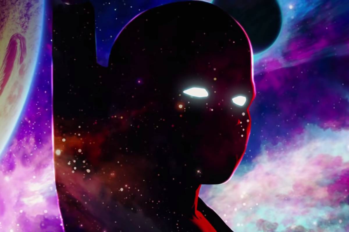 Apocalipse em cena clássica da animação dos X-Men, com visual imponente e tons roxos