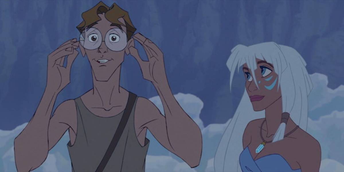 Milo James Thatch e Kidagakash "Kida" Nedakh de Atlantis: The Lost Empire.