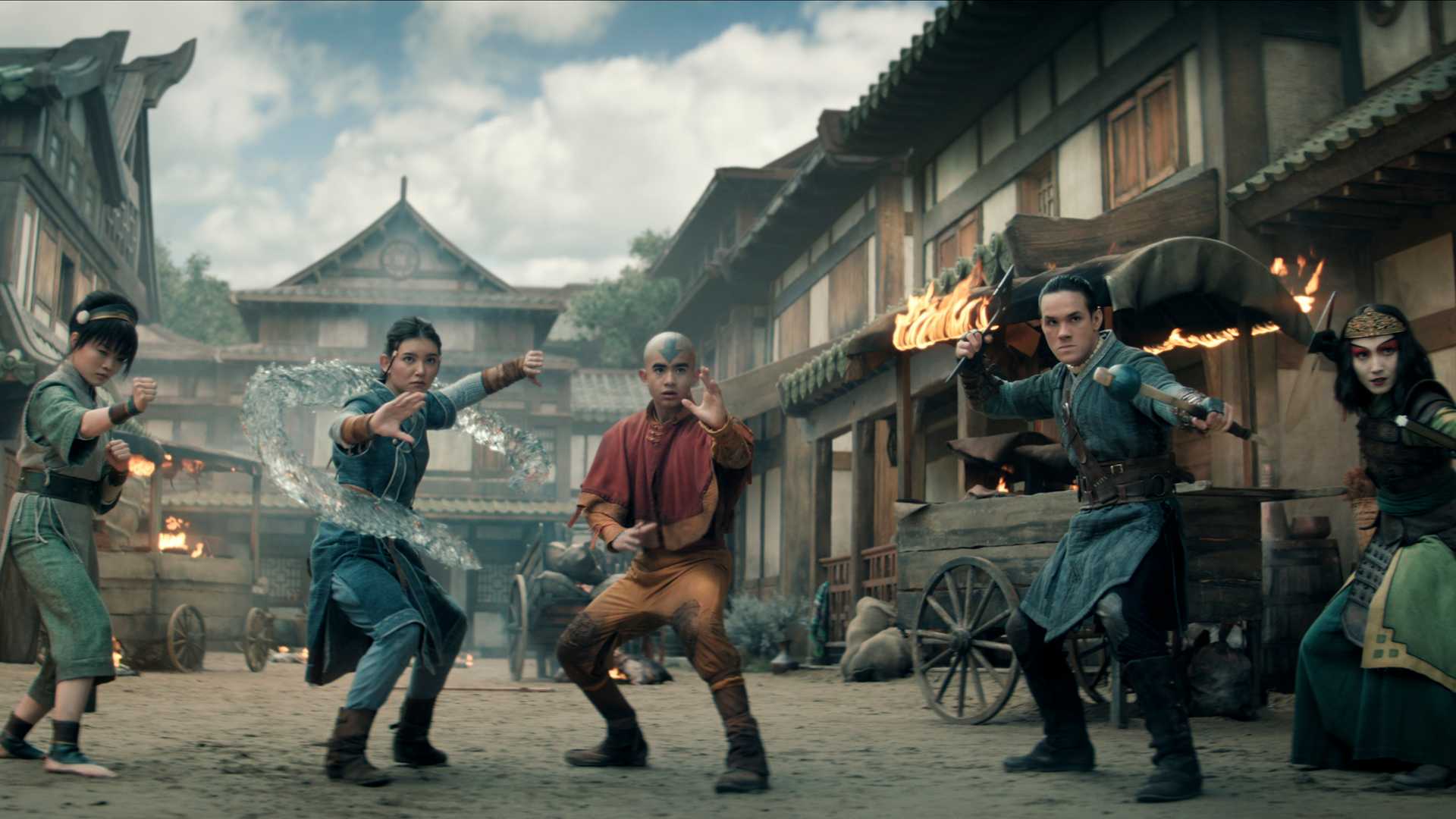 Imagem promocional da segunda temporada de Avatar: The Last Airbender