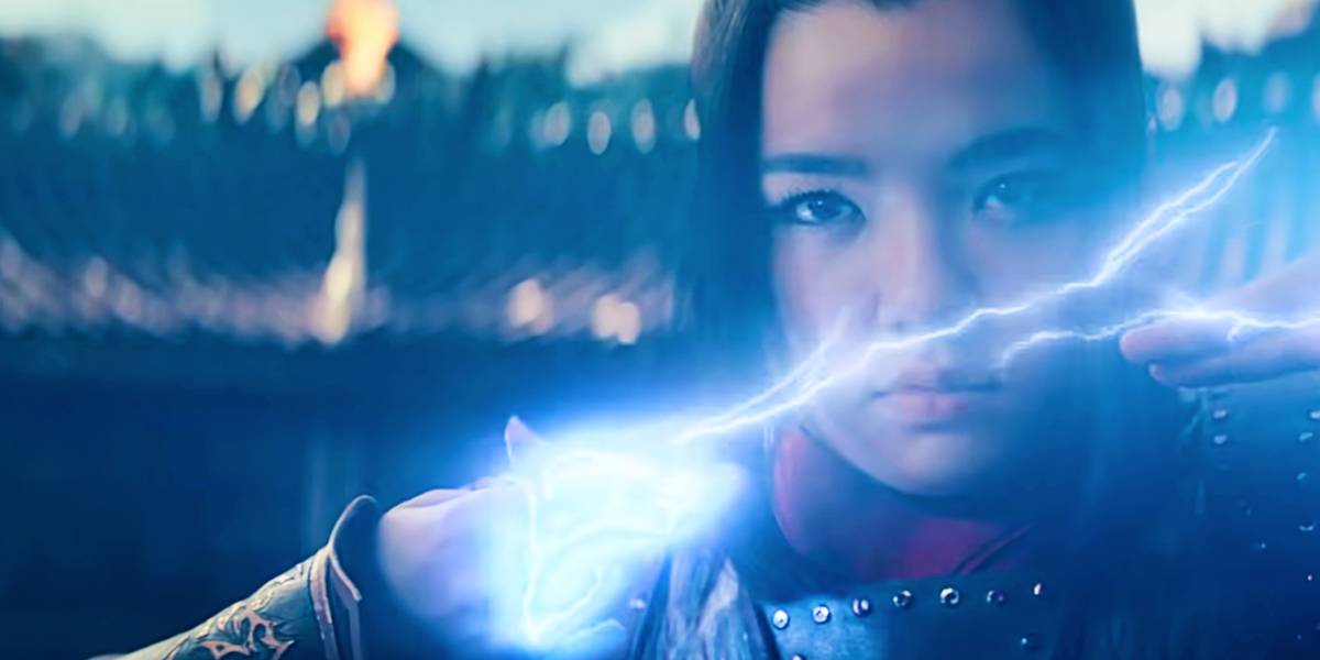 Azula usa geração de relâmpagos em Avatar The Last Airbender da Netflix