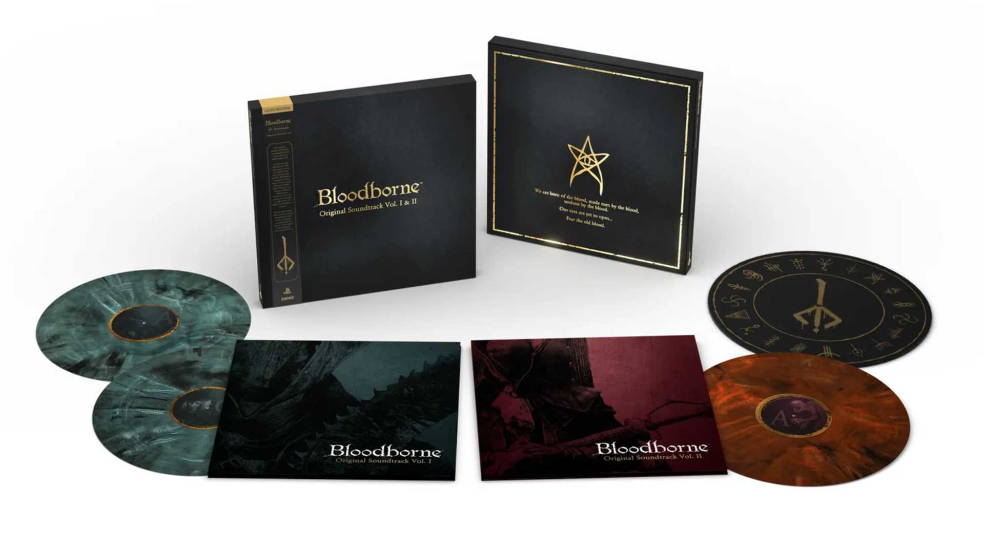 Bloodborne 10th Ann Vol 1 2 X3LP product header
