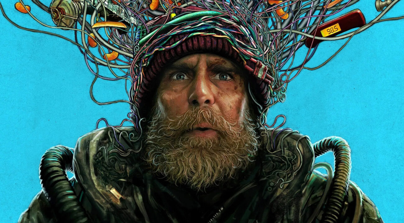Pôster ou imagem oficial de Boa Sorte, Divirta-se, Não Morra com Sam Rockwell em destaque