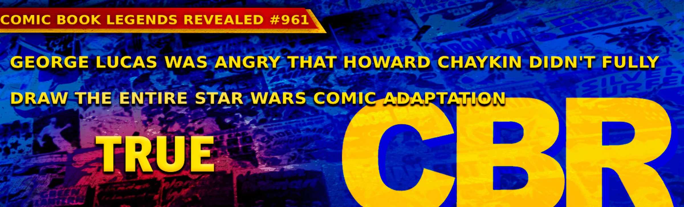 Uma lenda dos quadrinhos sobre Star Wars e Hoard Chaykin