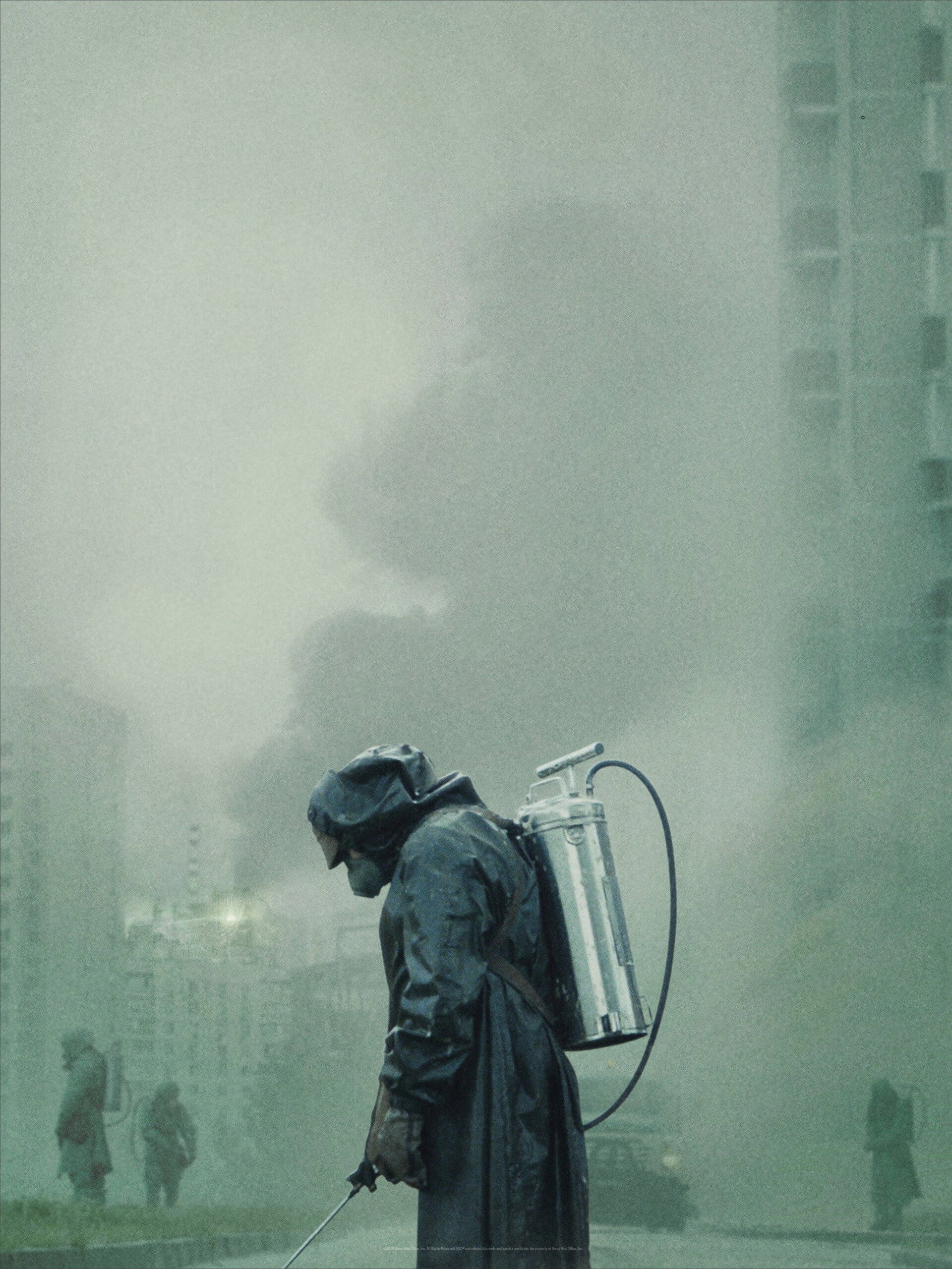 Cena da minissérie Chernobyl mostrando momento da investigação do acidente