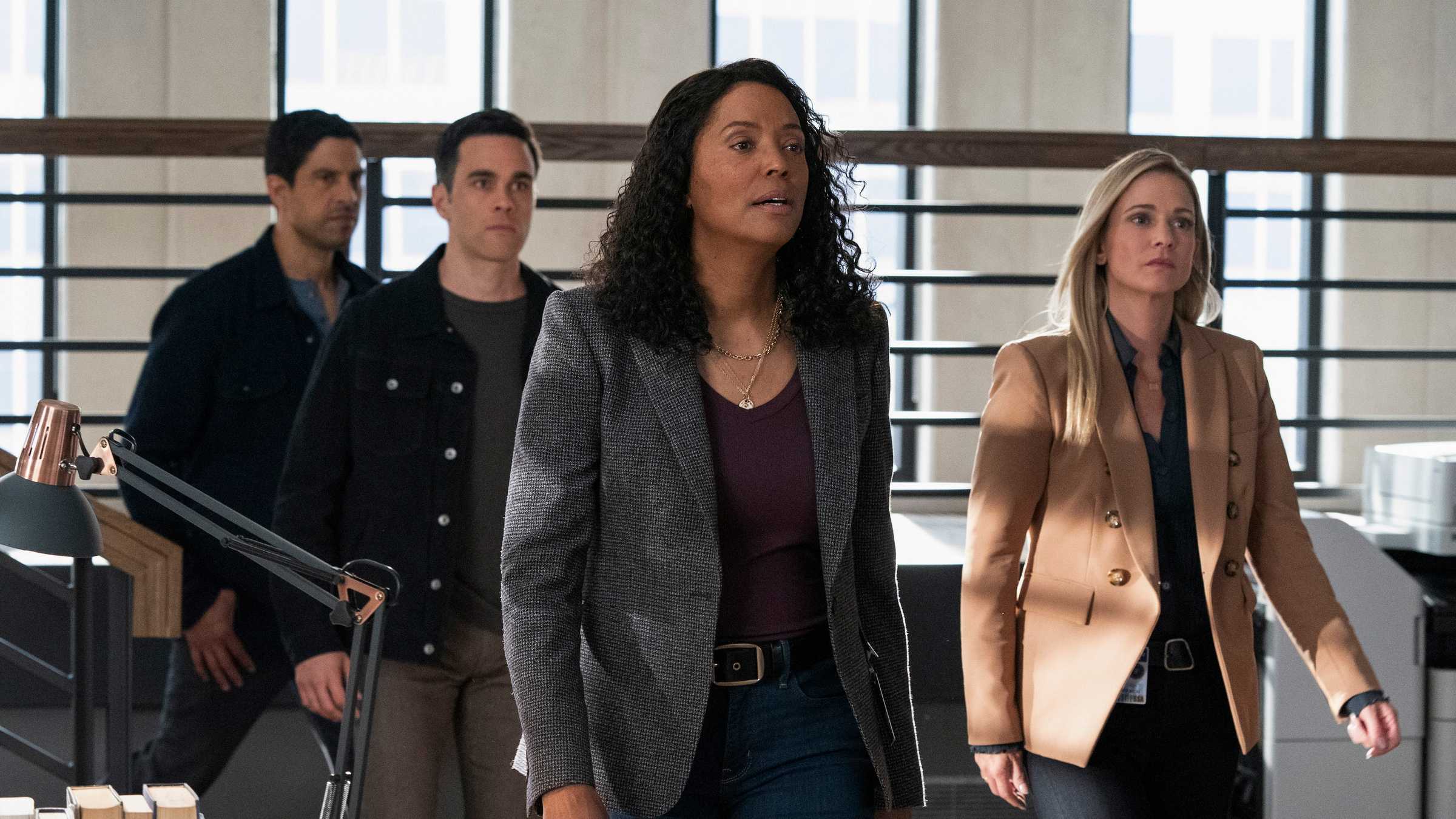 Membros da BAU em Criminal Minds temporada 18.