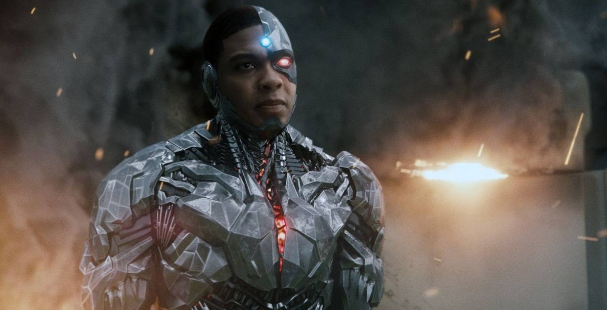 Cyborg in Zack Snyder's Justice League movie