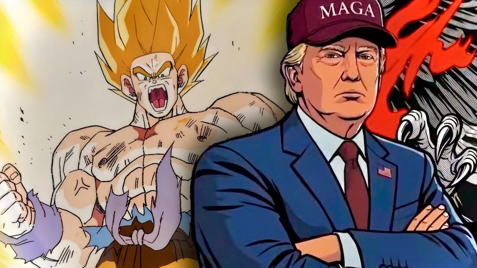 Quando Dragon Ball Z vira propaganda da Casa Branca