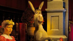 Donkey vira protagonista e mexe no passado de Shrek