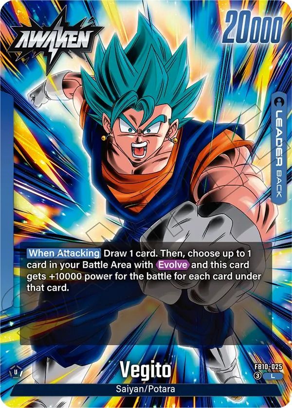 Dragon Ball Cross Force traz Vegito para o TCG oficial do anime