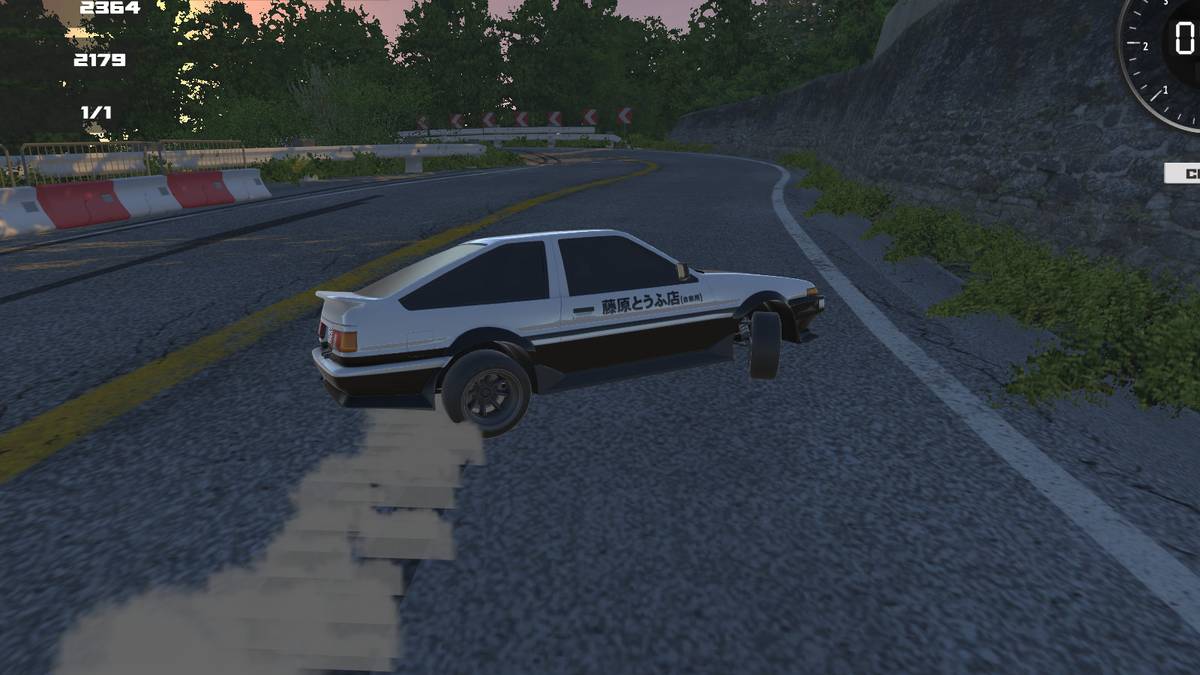 Gameplay de Drift86 na Steam